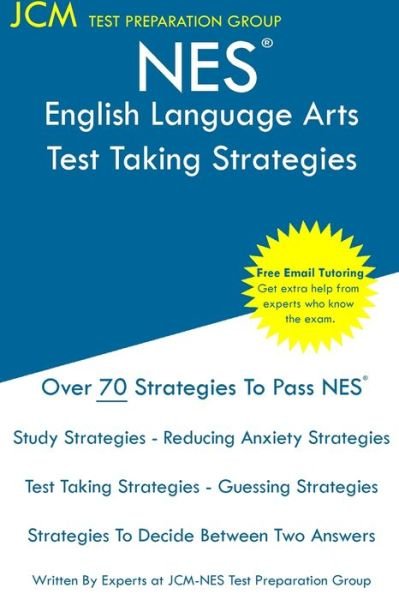Cover for Jcm-Nes Test Preparation Group · NES English Language Arts - Test Taking Strategies (Pocketbok) (2019)