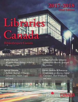 Cover for Grey House Canada · Libraries Canada, 2017/18 (Paperback Book) (2017)