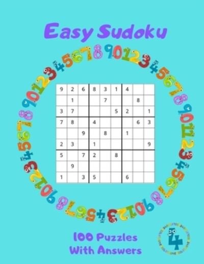 Cover for Ace of Hearts Publishing · Easy Sudoku - 100 Puzzles With Answers (Paperback Book) (2019)