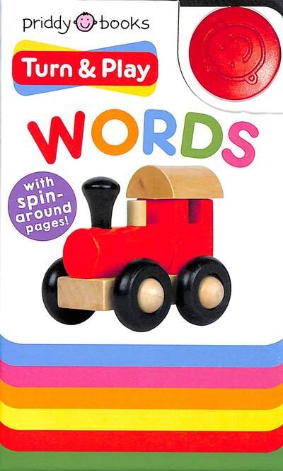 Cover for Roger Priddy · Baby Turn &amp; Play Words - Turn &amp; Play (Board book) (2022)