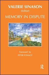 Cover for Valerie Sinason · Memory in Dispute (Paperback Book) (1998)