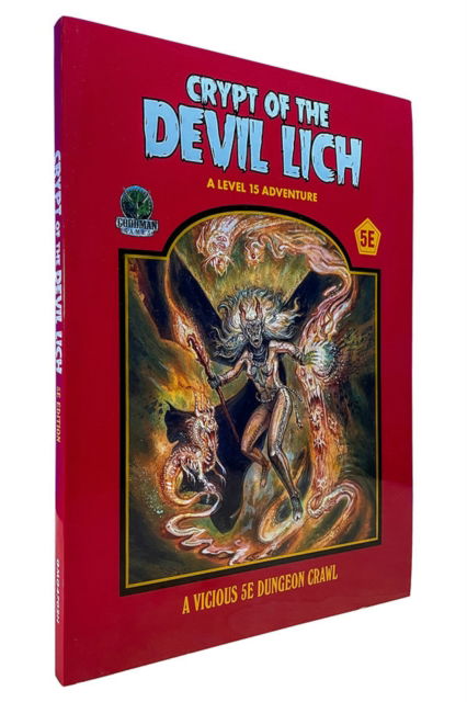 Crypt of the Devil Lich - 5e - Softcover Edition - Chris Doyle - Books - Goodman Games - 9781964581224 - March 18, 2025