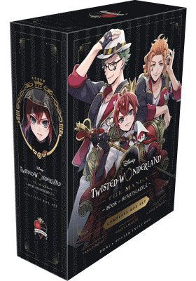 Cover for Wakana Hazuki · Disney Twisted-Wonderland: The Manga – Book of Heartslabyul Complete Box Set: Includes vols. 1-4 with premium - Disney Twisted-Wonderland: The Manga – Book of Heartslabyul Complete Box Set (Paperback Book) (2025)