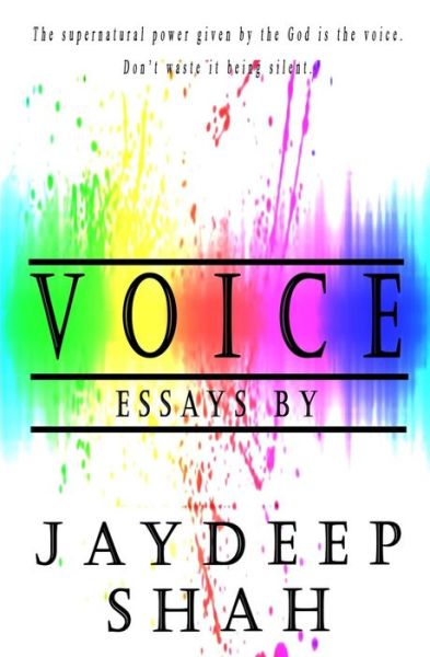 Cover for Jaydeep Shah · Voice (Taschenbuch) (2018)