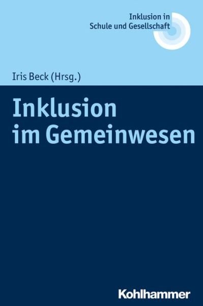 Cover for Beck · Inklusion im Gemeinwesen (Bok) (2016)