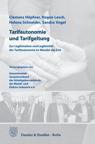 Cover for Clemens Hopfner · Tarifautonomie Und Tarifgeltung (Hardcover Book) (2021)