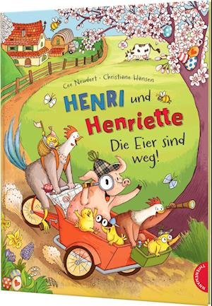 Cover for Cee Neudert · Henri und Henriette 4: Die Eier sind weg! (Book) (2023)