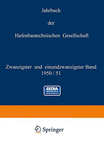 Cover for R Schwab · 1950/51 - Jahrbuch Der Hafenbautechnischen Gesellschaft (Taschenbuch) [1953 edition] (2014)