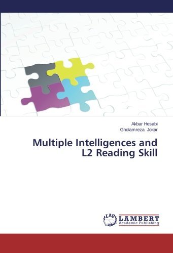 Cover for Gholamreza Jokar · Multiple Intelligences and L2 Reading Skill (Paperback Book) (2013)