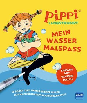 Cover for Pippi Langstrumpf - Mein Wassermalspaß (Bok) (2025)