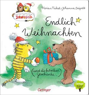 Cover for Florian Fickel · Nach einer Figurenwelt von Janosch. Endlich Weihnachten (und die falschen Geschenke) (Book) (2024)