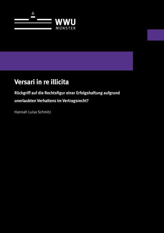 Versari in re illicita - Schmitz - Inne -  - 9783840502224 - 