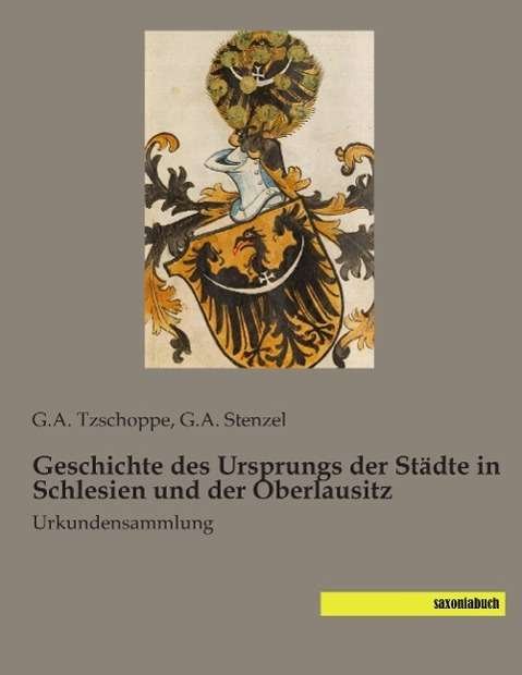 Cover for Tzschoppe · Geschichte des Ursprungs der (Buch)