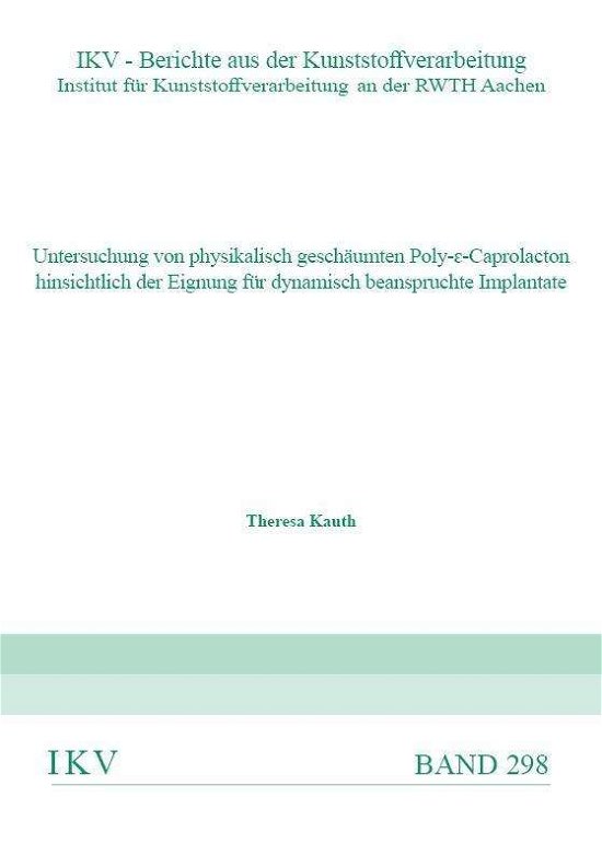 Cover for Kauth · Untersuchung von physikalisch ges (Book)