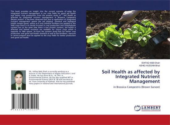 Cover for Shah · Soil Health as affected by Integra (N/A)