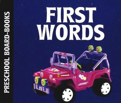 Cover for B Jain Publishing · First Words: Preschool Board-Books (Hardcover Book) (2021)