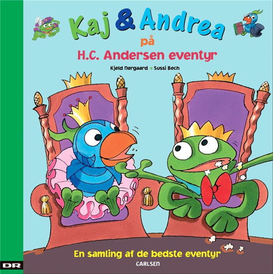 Cover for Kjeld Nørgaard · Kaj &amp; Andrea på H.C. Andersen-eventyr (Bound Book) [4º edição] (2021)