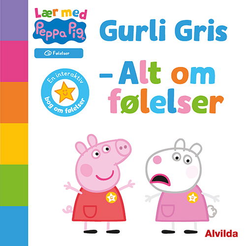 Gurli Gris: Peppa Pig - Lær med Gurli Gris - Gurli Gris - Alt om følelser (Cardboard Book) [1e uitgave] (2023)