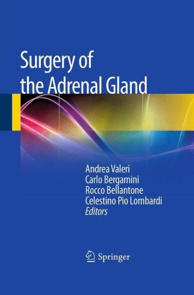 Cover for Surgery of the Adrenal Gland (Paperback Book) [Softcover reprint of the original 1st ed. 2013 edition] (2016)
