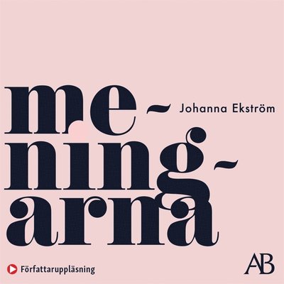 Cover for Johanna Ekström · Meningarna (Audiobook (MP3)) (2020)