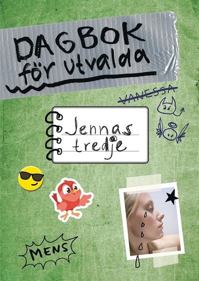 Cover for Pernilla Gesén · Dagbok för utvalda: Jennas tredje (ePUB) (2018)