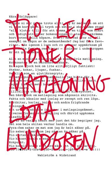 Cover for Lotta Lundgren · Tio lektioner i matlagning (Bok) (2013)