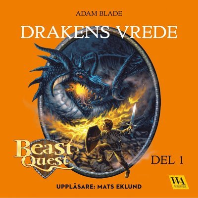 Cover for Adam Blade · Beast Quest: Beast Quest. Drakens vrede (Audiobook (CD)) (2019)
