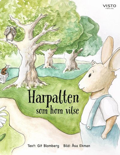 Cover for Git Blomberg · Harpalten som kom vilse (Hardcover Book) (2024)