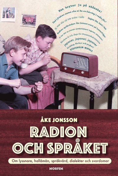 Cover for Åke Jonsson · Radion och språket (Landkart) (2021)