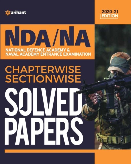 Cover for Arihant Experts · Nda / Na Solved Paper Chapterwise &amp; Sectionwise 2020 (Paperback Book) (2020)