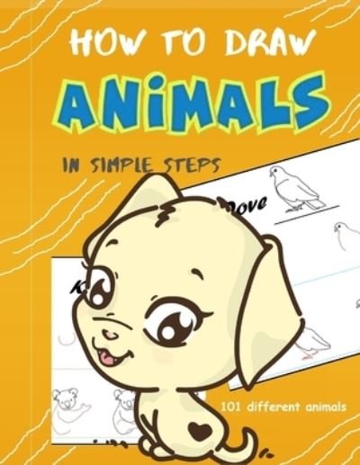 Cover for Lisa Green · How To Draw Animals In Simple Steps (Pocketbok) (2020)