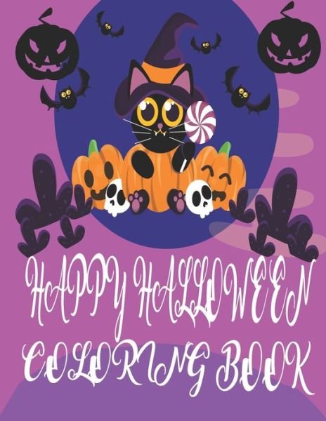 Cover for Coloring Books · Happy Halloween Coloring Book (Pocketbok) (2020)