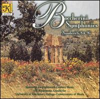 Symphonies 6 8 & 26 - Boccherini / Hashimoto / Ensemble 18th Ctry Music - Muziek - KLV - 0019688106225 - 16 april 1996