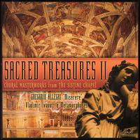 Cover for Sacred Treasures 2: Choral Sistine Chapel / Var (CD) (1999)