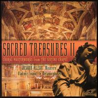 Sacred Treasures 2: Choral Sistine Chapel / Var - Sacred Treasures 2: Choral Sistine Chapel / Var - Musik - Hearts of Space - 0025041111225 - 22. juni 1999