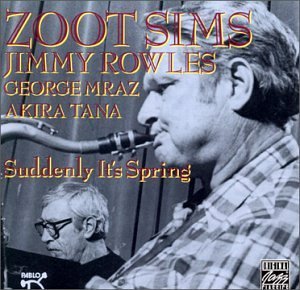 Cover for Zoot Sims · Suddenly Its Spring (CD) (2017)