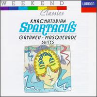 Cover for Khachaturian / Black / Lso · Spartacus / Gayanch &amp; Masquerade Suites (CD) (1989)