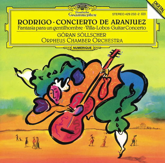 Cover for Rodrigo / Villa-lobos / Soellscher / Orpheus · Guitar Concertos (CD) (1990)