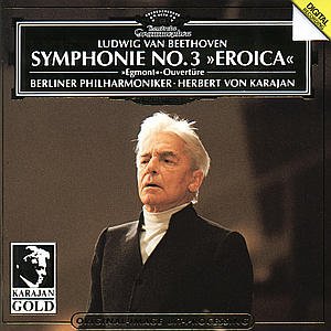 Beethoven: Symphony Nos. 3 - Eroica / Egmont - Berliner Philharmoniker / Karajan - Musik - SYMPHONIC MUSIC - 0028943900225 - 8. marts 1993
