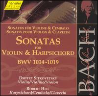 Cover for Bach · Violin &amp; Harpsichord Sonatas 122 (CD) (1999)