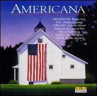 Americana - Siegmeister / Copland / Ives / Sousa / Gould - Musiikki - DAN - 0047163518225 - tiistai 10. joulukuuta 2002