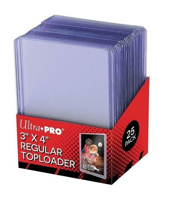 Ultra Pro · Ultra Pro 3 X 4 Regular Toploader ( 25 pcs ) #81222 (Legetøj)