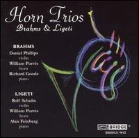 Cover for Brahms / Ligeti / Schulte / Purvis / Feinberg · Trios (CD) (1993)