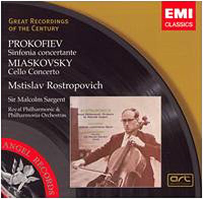 Prokofiev: Sinfonia Concertante - Mstislav Rostropovich - Music - EMI Classics - 0094638001225 - March 6, 2007