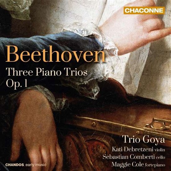 Ludwig Van Beethoven: Three Piano Trios. Op.1 In Eb Major. G Major And C Minor - Debretzeni / Comberti / Cole - Muziek - CHANDOS - 0095115082225 - 6 juli 2018