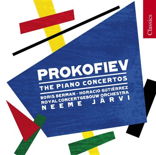 Cover for Prokofiev / Berman / Gutierrez / Cgb / Jarvi · Piano Concertos (CD) (2009)