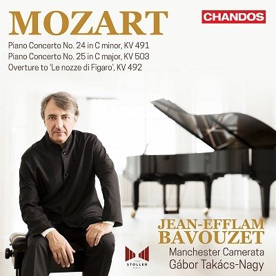 Cover for Jean -efflam Bavouzet / Manchester Camerata / Gabor Takacs-nagy · Wolfgang Amadeus Mozart: Piano Concertos / Volume 7 (CD) (2023)