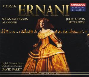 Ernani (Sung in English) - Verdi / Patterson / Williams / Gavin / Parry - Musiikki - CHN - 0095115305225 - tiistai 25. syyskuuta 2001