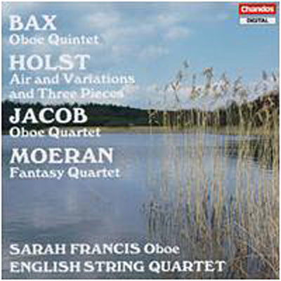 Cover for Bax / Jacob / Moeran / Francis / Eng String Qt. · English Music for Oboe &amp; Strings (CD) (1992)