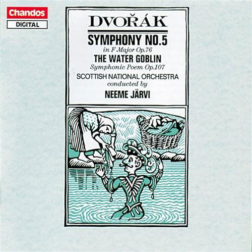 Cover for Dvorak / Jarvi / Sno · Symphony 5 / Water Goblin (CD) (1992)